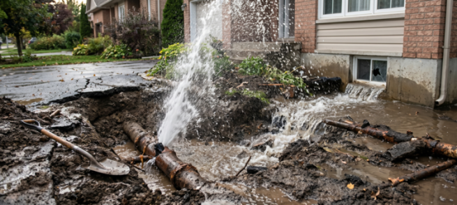 Why Water Line Problems Become Expensive Fast